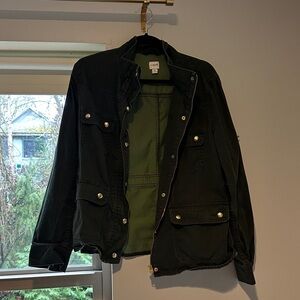 J. Crew Field Jacket with Olive Lining